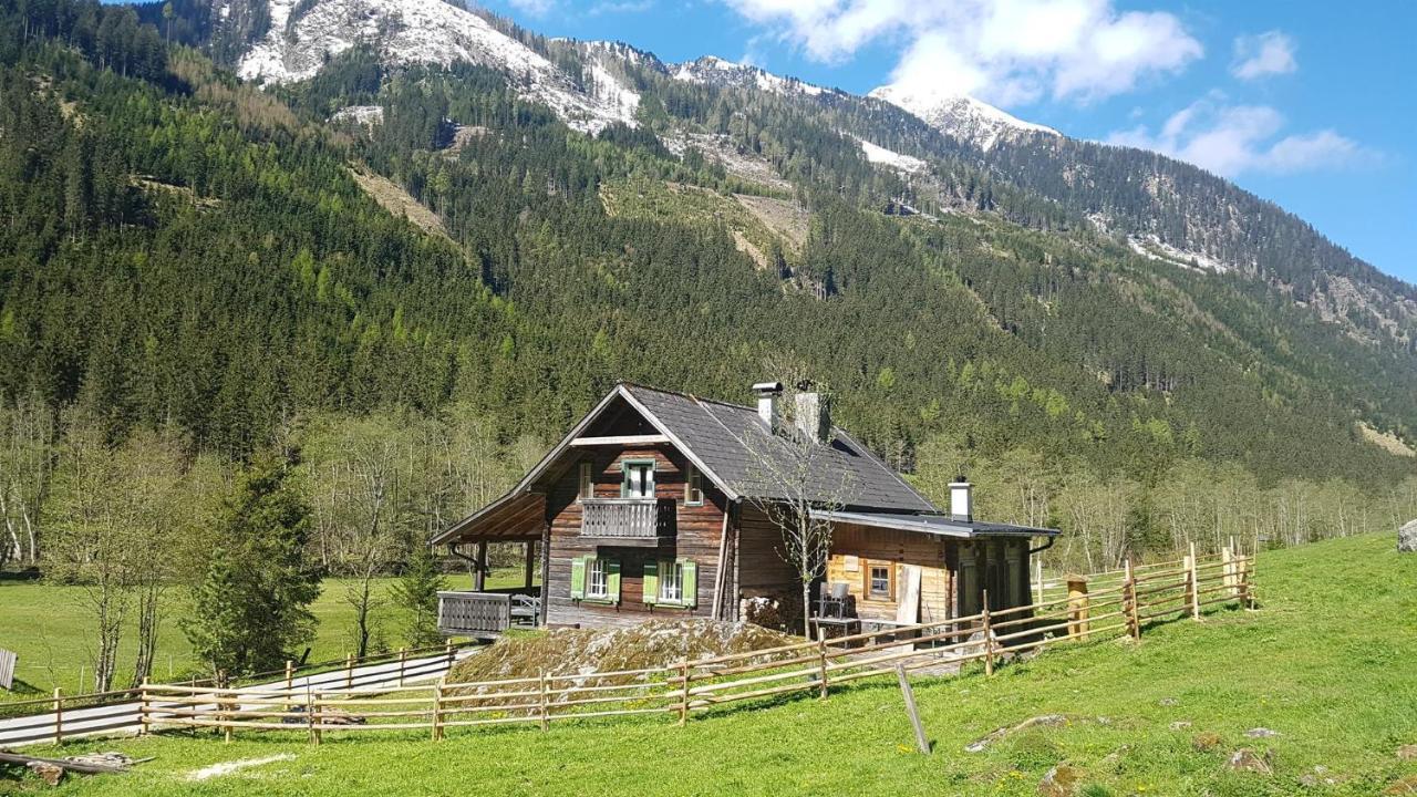 Chalet Weisse Wand Almen