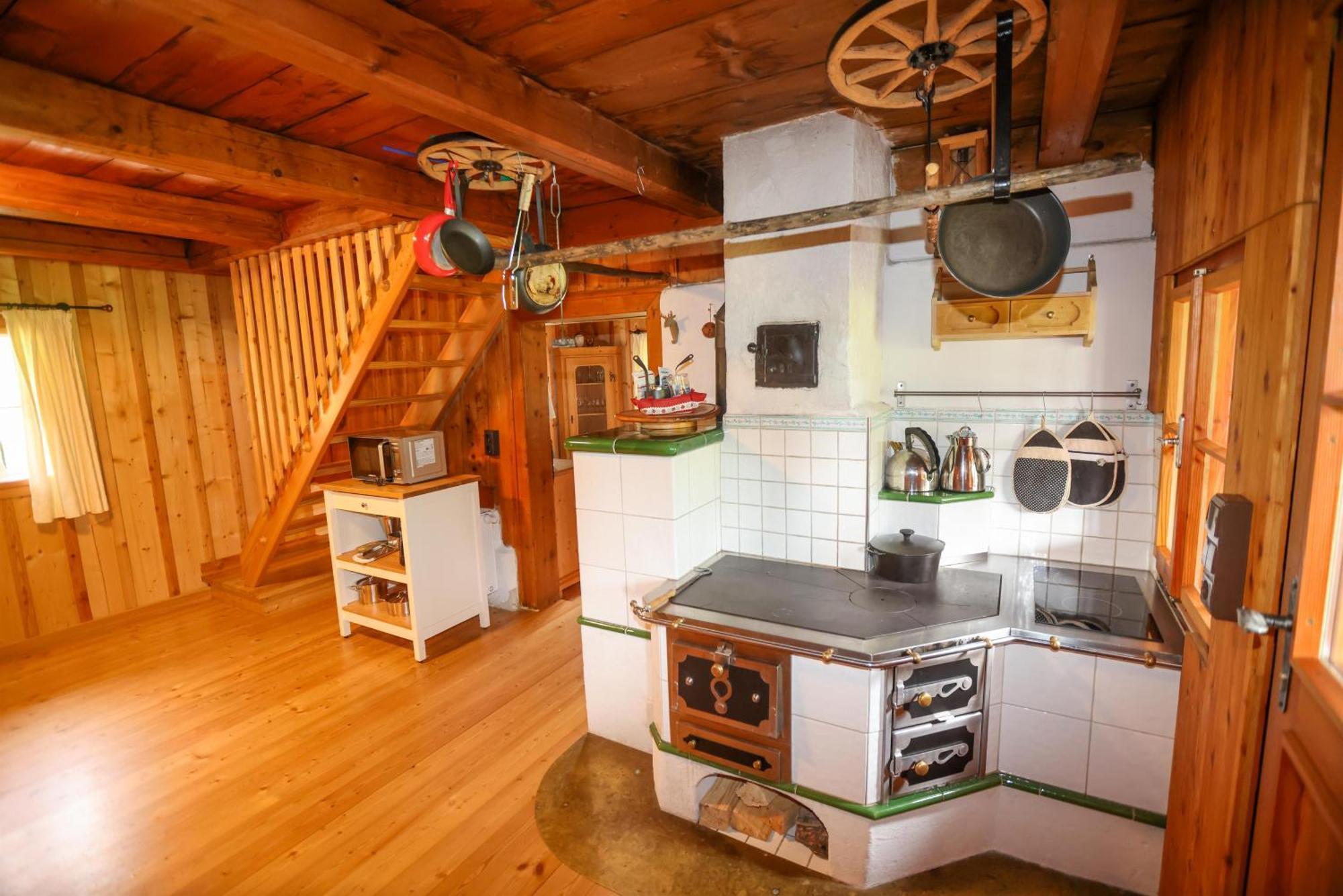 Chalet Weisse Wand Almen Schladming